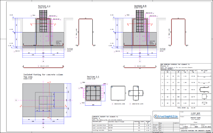 Engineering Infinity - Details of column foundation and footing | Facebook